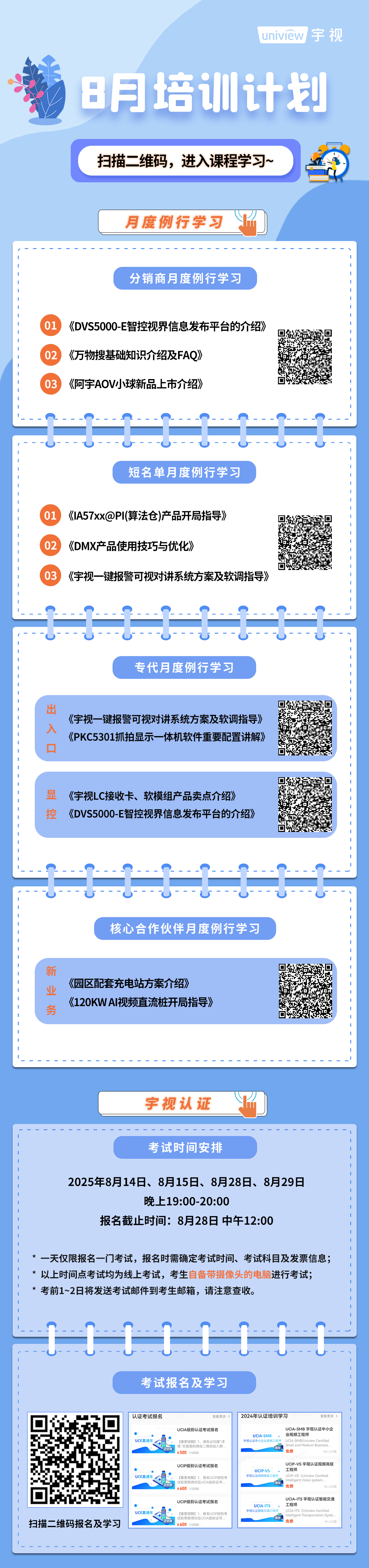 亚盈体育8月培训计划